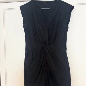 Cynthia Steffe Black Draped Dress – Size 2
